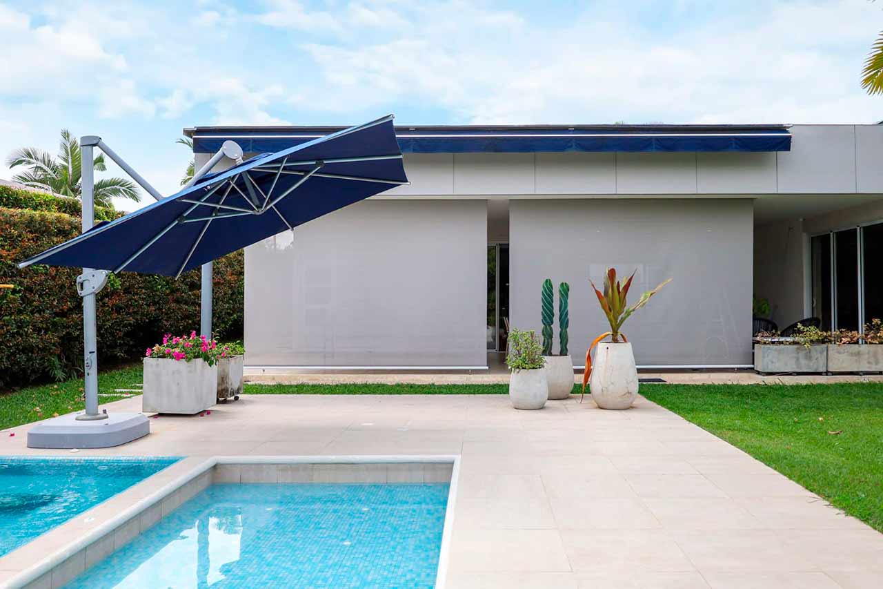 cortinas para exteriores